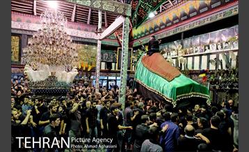 آیین نخل گردانی در تکیه های شمیران 31