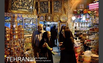 آغاز کار و تجارت در بازار تهران در سال جدید‎ 8