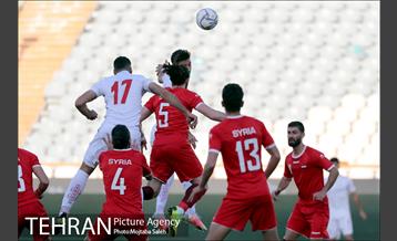دیدار تیم های فوتبال ایران و سوریه 16