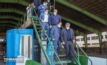بازدید اعضای شورای شهر از پروژه های سازمان مدیریت پسماند 43
