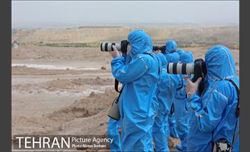 بازدید خبرنگاران از مجتمع پردازش و بازیافت زباله آرادکوه 17