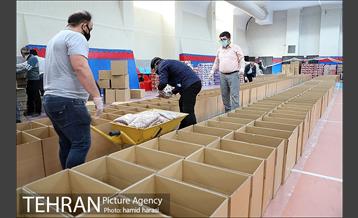 تهیه و توزیع هزار بسته معیشتی در محلات قلب پایتخت 5