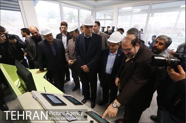 آیین بهره برداری از پروژه استحصال مصالح ساختمانی از پسماند خاک و نخاله 26