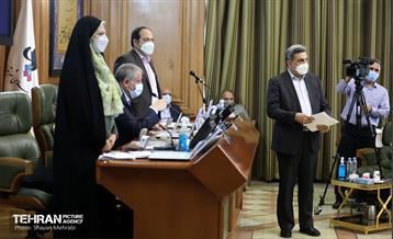 آخرین جلسه شورای پنجم شهر تهران با حضور پیروز حناچی 30