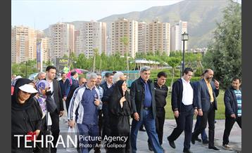 ششمین همایش پیاده روی خانوادگی با حضور شهردار تهران 5