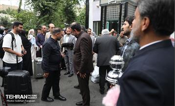 مراسم بدرقه کاروان اعزامی کارکنان شهرداری تهران به عتبات عالیات 11