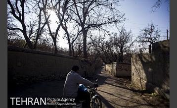 کوچه باغ های محله کن 30