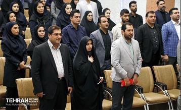 رونمایی از احکام پرسنل حجمی ایثارگر شهرداری تهران 22