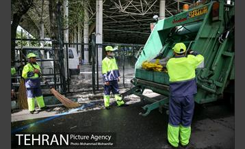 آماده سازی دانشگاه تهران برای نماز جمعه 7