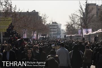 تشییع شهدای آتش نشان با حضور مردم 16