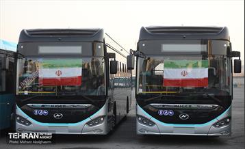 الحاق اتوبوس های برقی و دیزلی به اتوبوسرانی شهر تهران 14