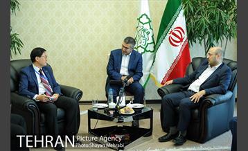 دیدار میهمانان خارجی حاضر در اجلاس جهانی شوراها و شهرداران با رییس مرکز ارتباطات و امور بین الملل شهرداری تهران 27