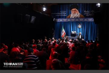 مراسم مناجات و توسل به امام زمان(عج) در رواق کشوردوست
