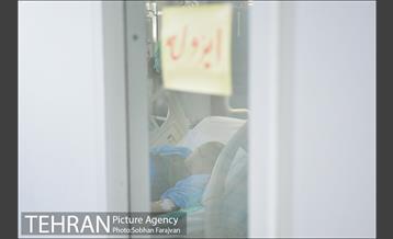 بخش بیماران کرونایی بیمارستان شهید هاشمی نژاد 3