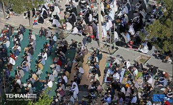 اقامه نماز عید سعید فطر در محله شهران 37