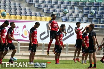 تمرین تیم فوتبال پرسپولیس تهران 16