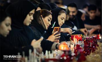 شام غریبان حسینی در عزادارخانه مکتب تشییع