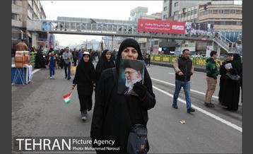 راهپیمایی 22 بهمن تهران 56