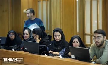 نشست خبری  رئیس شورای اسلامی شهر تهران 4