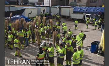 ارائه خدمات نیرو های خادم الحسین (ع) در کربلا 11