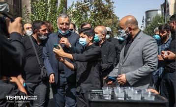 حضور شهردار تهران در مراسم پیاده روی جاماندگان اربعین حسینی 21