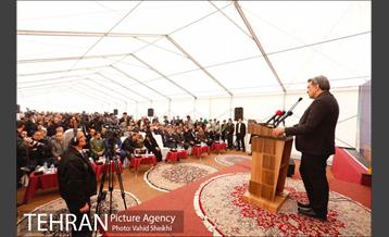 آیین آغاز بهره برداری از 4 پروژه فنی و عمرانی شهر 27