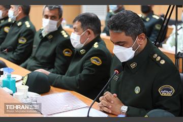 مراسم معارفه فرمانده یگان حفاظت شهرداری تهران 8