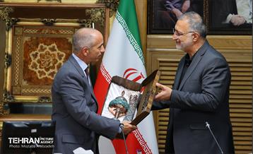 دیدار نماینده UNDP با شهردار تهران 2