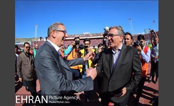 دیدار تیم های تراکتور سازی تبریز و پرسپولیس تهران 4