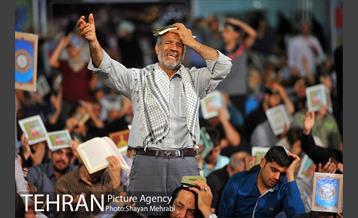 مراسم احیای شب نوزدهم ماه رمضان در مصلی تهران 35