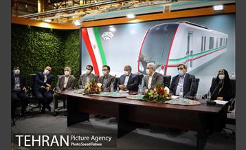 مراسم افتتاحیه نمایشگاه دستاوردهای طراحی و ساخت در حوزه حمل و نقل ریلی 12