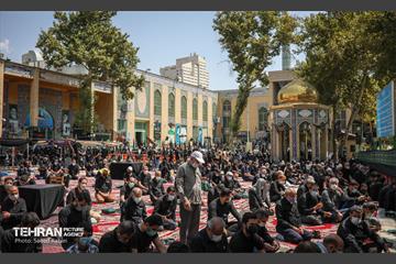 مراسم عزاداری عاشورای حسینی در امامزادگان سیدجعفر(ع) و حمیده خاتون(س) 12