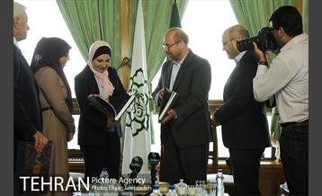 دیدار شهردار بغداد با دکتر قالیباف 14