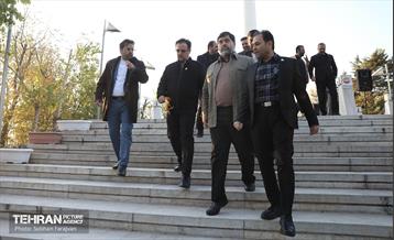 بازدید عضو شورای شهر تهران از اراضی عباس آباد  34