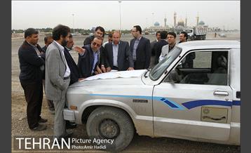 بازدید شهردار تهران از پروژه در حال ساخت شهر آفتاب 2