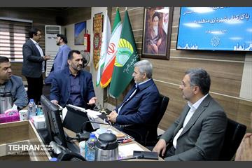 بازدید مدیر اداره کل سرمایه انسانی از منطقه 20 29