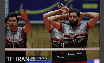 دیدار بانک سرمایه و شهرداری ارومیه در لیگ برتر والیبال