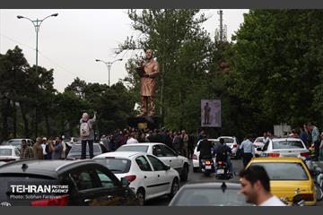 مراسم رونمایی از تندیس شهید دکتر مصطفی چمران  11