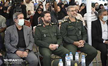 آیین رونمایی از سردیس سردار شهید حسین همدانی  19