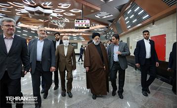 آیین بهره‌برداری از ۱۱ کیلومتر خط مترو 9
