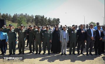 رونمایی از تندیس سرلشکر خلبان شهید بابایی 37