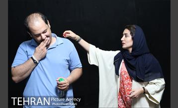 تمرین نمایش شش و بش به کارگردانی جواد روشن 16