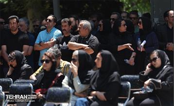 مراسم تشییع و خاکسپاری حمیدرضا درجاتی 50