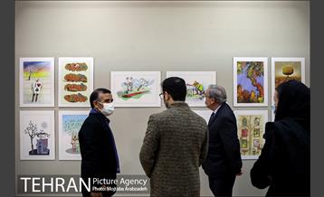 بازدید سفیر فرانسه از نمایشگاه تهران از منظر هنرمندان 23