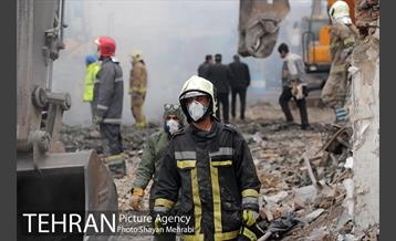 ششمین روز آواربرداری ساختمان پلاسکو -1 6