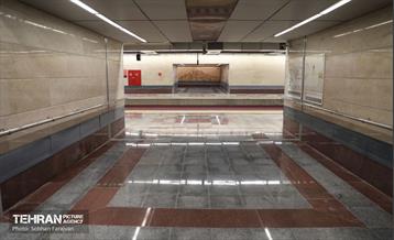 افتتاح ایستگاه متروی شهدای کن 14