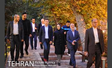 بازدید شهردار بلگراد از باغ ایرانی 5