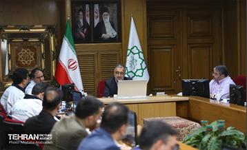 دومین جلسه هیات امنای سازمان مدیریت بحران شهر تهران 11