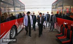 بازدید اعضای شورای شهر از مرکز اورهال سامانه شماره 2 اتوبوسرانی 15