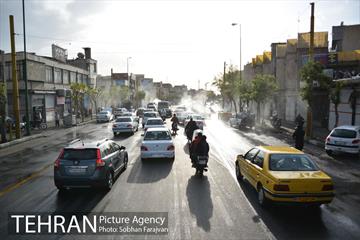 عملیات ضدعفونی معابر محله شوش  19